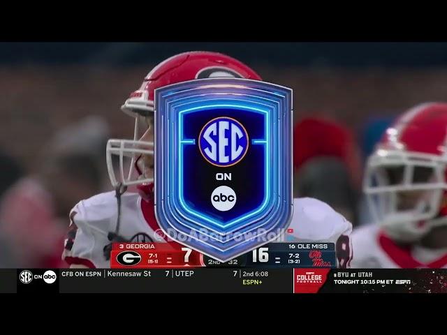 Georgia OL/Offense vs Ole Miss Defense (2024)