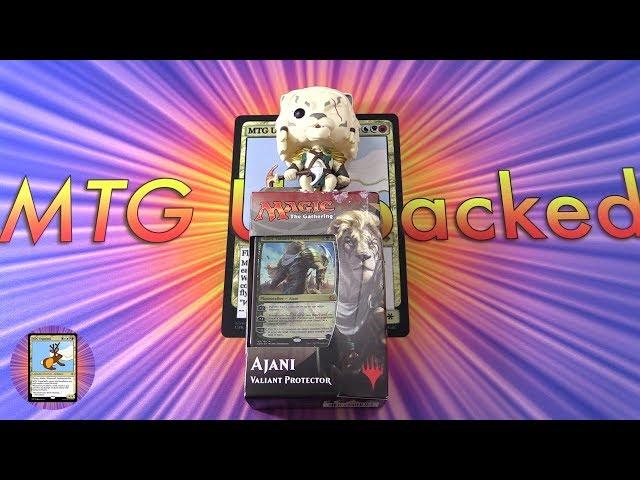 Aether Revolt Ajani Planeswalker Deck Unboxing