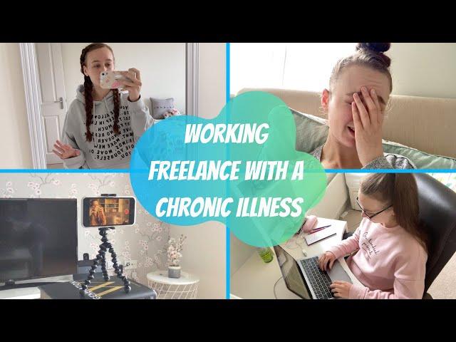 WORKING WITH A CHRONIC ILLNESS - A Fatiguey, Problematic Weekly Vlog | Life Of Pippa