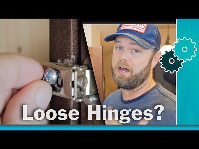 How to Fix Stripped Screw Holes - Two Easy DIY Hacks