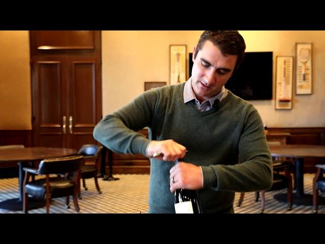 How to Properly Open a Bottle of Wine Table Side