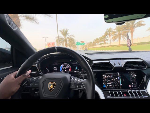 2024 Lamborghini Urus POV Drive in DUBAI