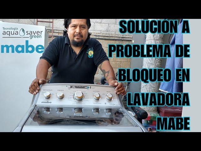 Solución eficaz a bloqueo constante de lavadora Mabe Aqua Saver