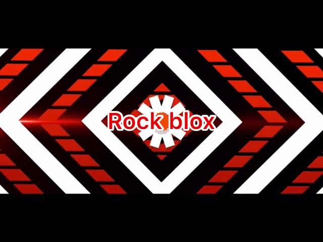 Red amazing intro |For The RockBlox |made By GagaTube|