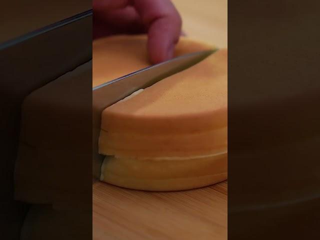 ASMR CREAMY FLUFFY PANCAKE #asmr #creamy #cream #fluffy #pancake #pancakes #breakfast #delicious