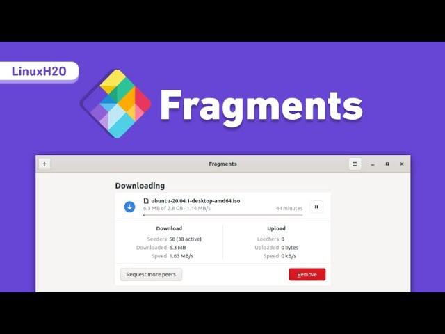 Fragments: A modern BitTorrent client for Linux