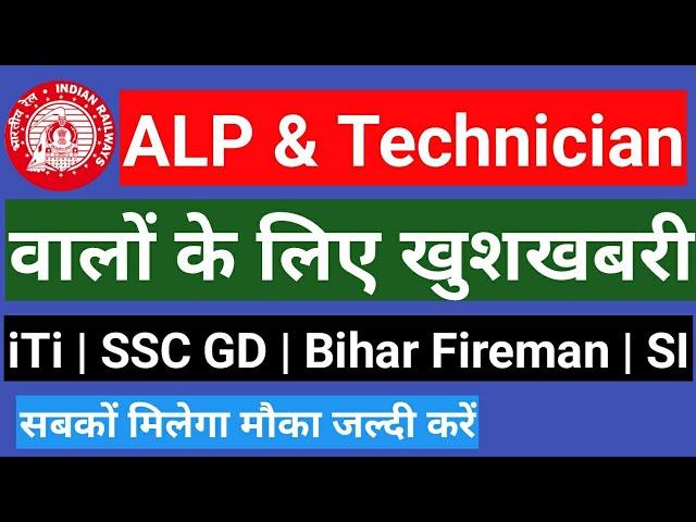 RRB ALP Vacancy 2021 | RRB ALP NOTIFICATION 2021 | RRB ALP SYLLABUS | RRB ALP EXAM PATTERN | PDF