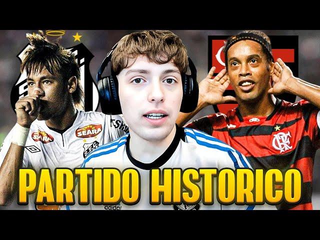 DAVOO XENEIZE REACCIONA AL MEJOR PARTIDO DE LA HISTORIA DE BRASIL: FLAMENGO VS SANTOS (2011)