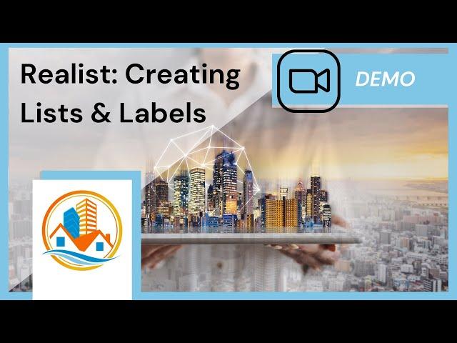 Realist- Creating Mailing Lists and Labels
