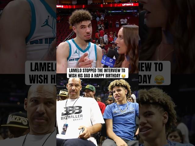 LaMelo had to show love to LaVar 