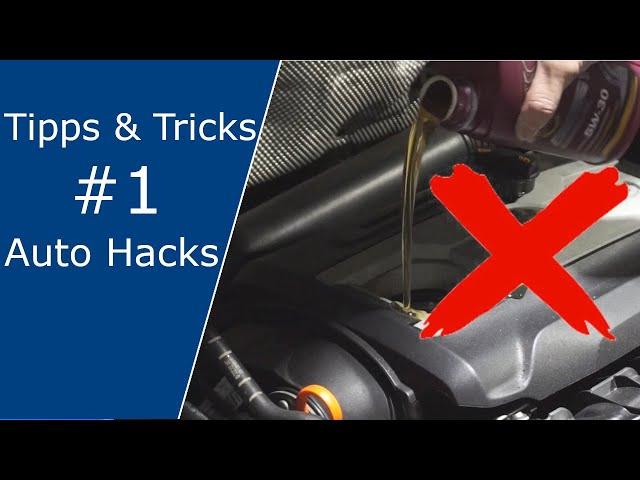 Tipps & Tricks aus der Werkstatt #1 / Schrauber TV Auto Hacks / Life Hacks