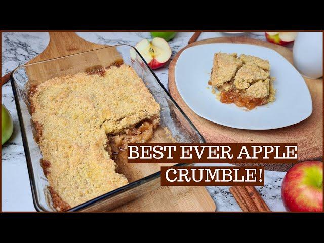 Apple And Cinnamon Crumble Recipe| Homemade Crumble recipe For Any Fruit Crumble!