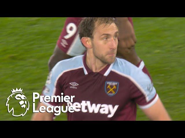 Craig Dawson snatches West Ham United equalizer v. Leicester City | Premier League | NBC Sports