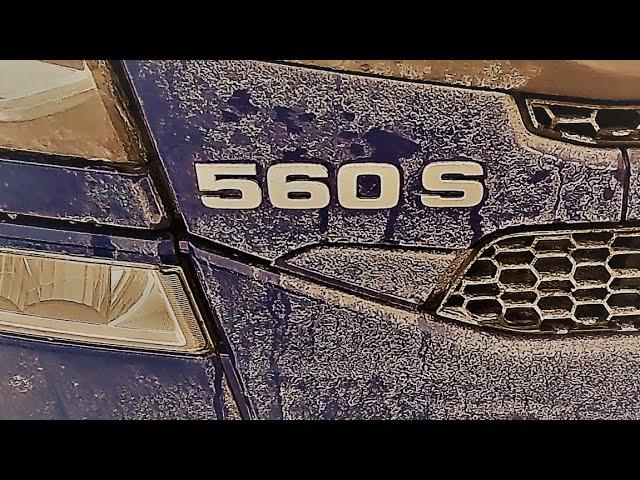 Первое знакомство с Scania 560 S.