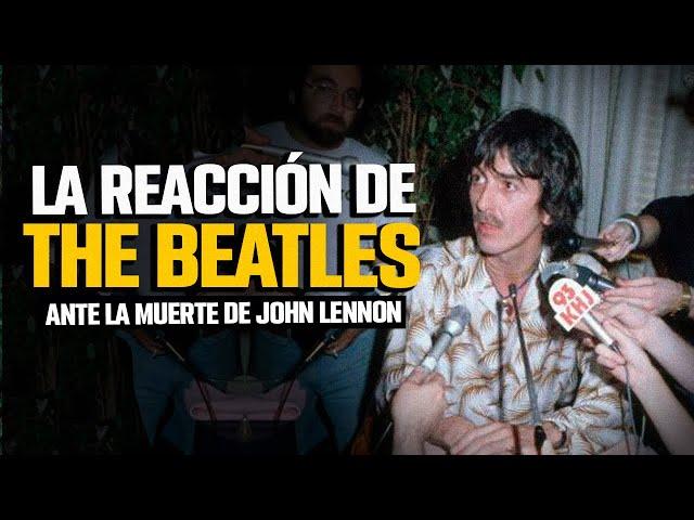 La reacción de The Beatles ante la muerte de John Lennon