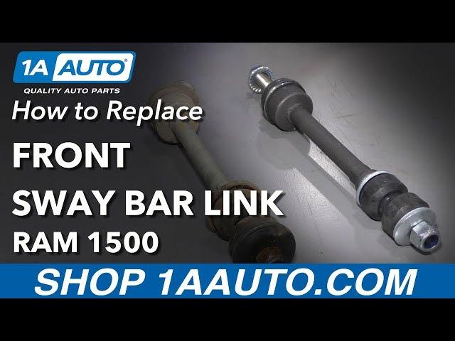 How to Replace Sway Bar Link 11-17 Ram 1500 Truck