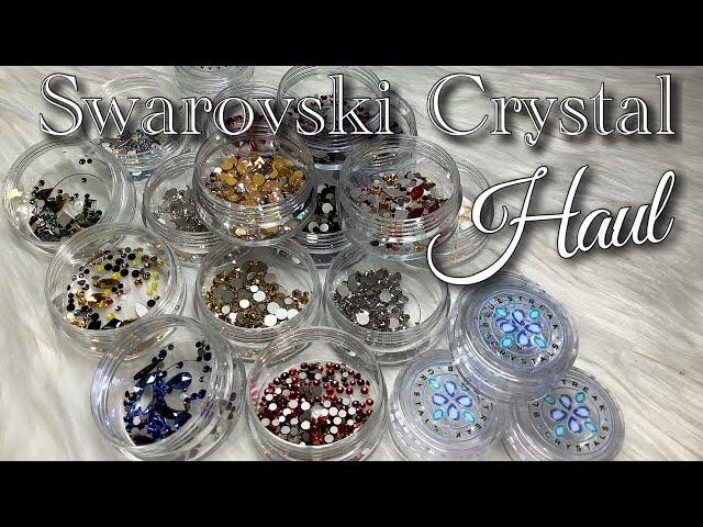 Swarovski Crystals Haul | BlueStreak Crystals | Nail Haul