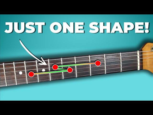 One shape for all arpeggios | Master the fretboard!