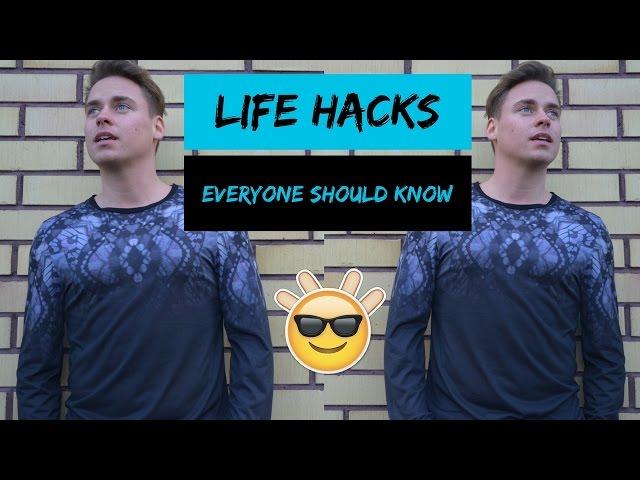 LIFE HACKS FOR EVERYONE! EVERYONE SHOULD KNOW