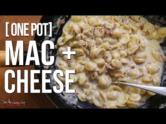 Easy One Pot Mac n’ Cheese | SAM THE COOKING GUY