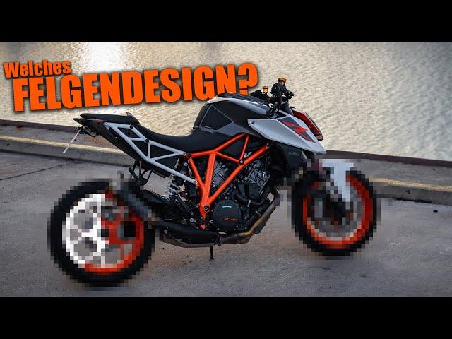 WELCHES FELGENDESIGN soll sie bekommen?!  KTM Superduke 1290 R