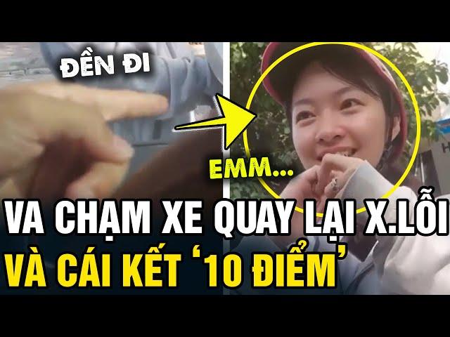 Va quệt xe Ô TÔ, em gái quay lại XIN LỖI nhưng không được CHẤP NHẬN và cái kết | Tin 5s