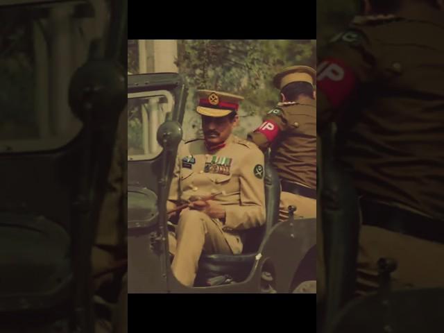 General Zia-ul-Haq Attitude Martial law scene Pakistan zindabad #shorts #missionmajnu #pakarmy