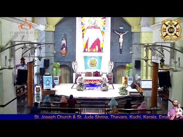 14-08-2024  Wednesday  6.am &7.am  HOLY  MASS    || St Joseph Church/ St Jude Thevara