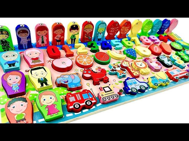 Best Learn Numbers, Animals, Colors Vehicles | Fun, interactive,  Educational Video for Toddlers