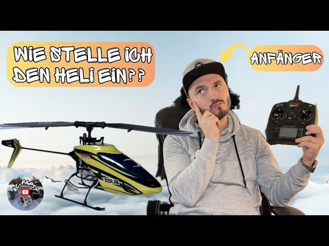 Anfänger Einstellungen für CP Helikopter am Spektrum Sender - Ich zeige euch mein Setup an der DX6!