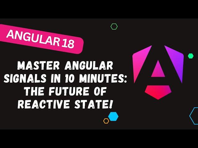 82. Goodbye RxJS? Simplify State Management with Angular Signals!