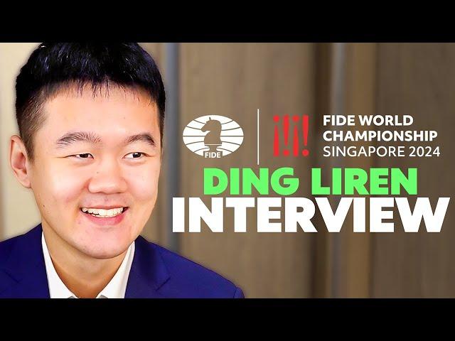 Ding Liren on World Chess Championship and His Preparation