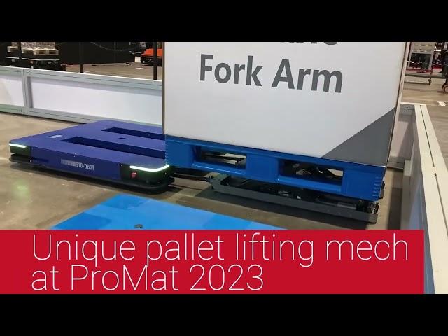 Tusk Robotics pallet moving AMR