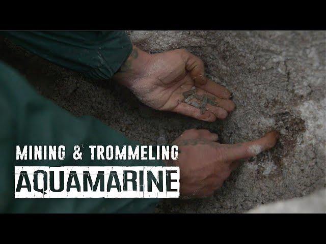 Mining and trommeling aquamarine and extracting coveted white boulders  |  S1:E3