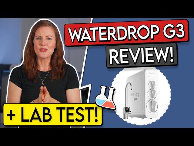 Waterdrop G3P600 Reverse Osmosis System |  LAB TEST + Full Review!