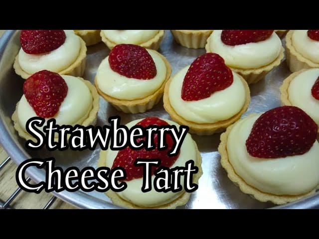 Strawberry Cheese Tart ala Cheff Katik