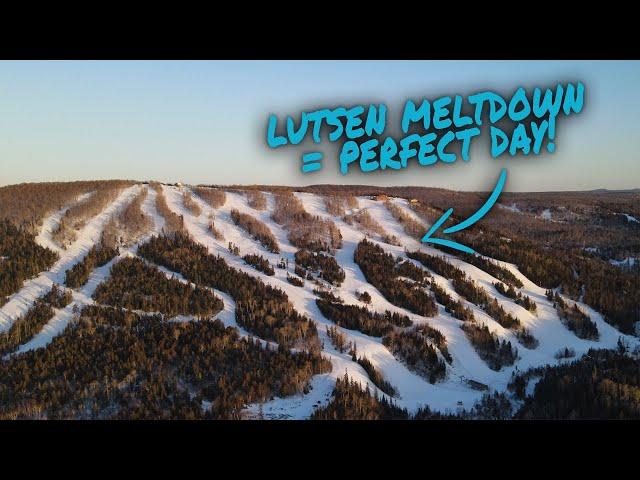 This Was The Perfect Midwest Ski Day! - Lutsen Mountains - Vlog E14