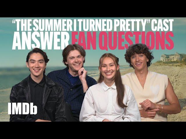 "The Summer I Turned Pretty" Cast Answers Fan Questions | IMDb