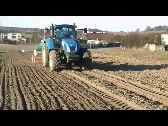 Uprawa i siew owsa 2015 || MTZ 82 & New Holland T5.105 || AgroFarm Zrębice