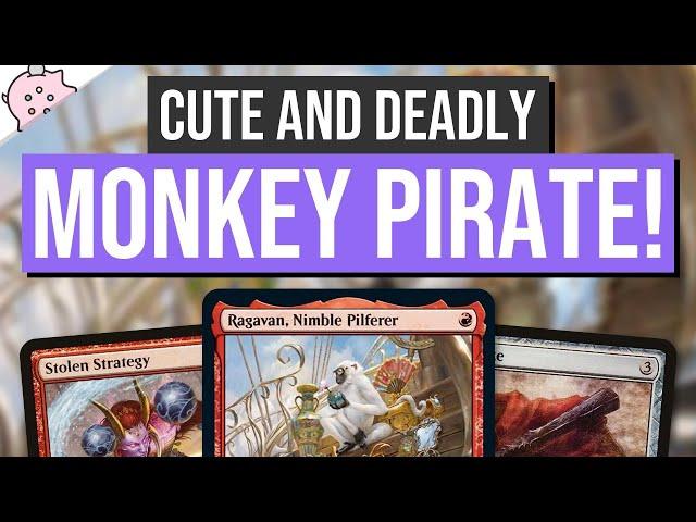 Cute & Deadly Monkey Pirate Commander | Ragavan, Nimble Pilferer | Modern Horizons 2 Spoiler | MTG