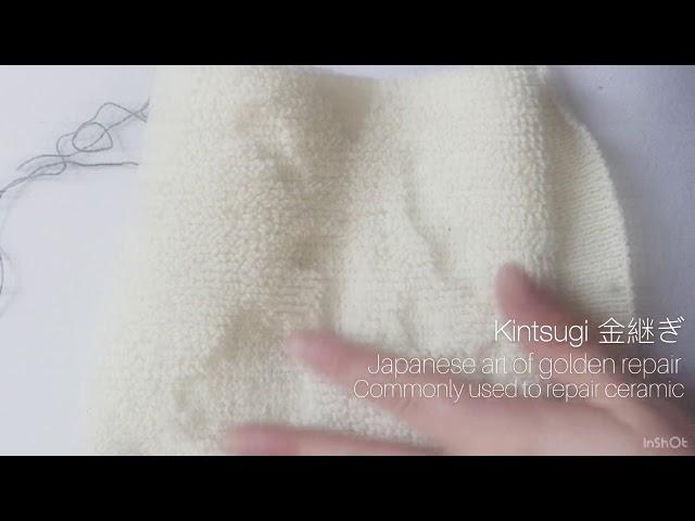 KINTSUGI | Textile experiment | Creative Repair