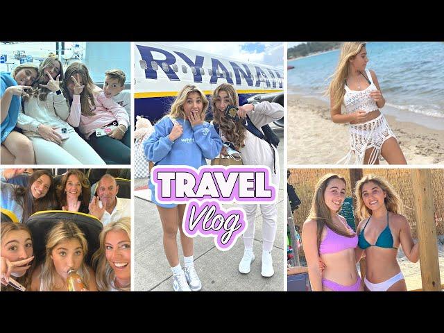 My Greece Travel VLOG! We landed in a storm! | Rosie McClelland