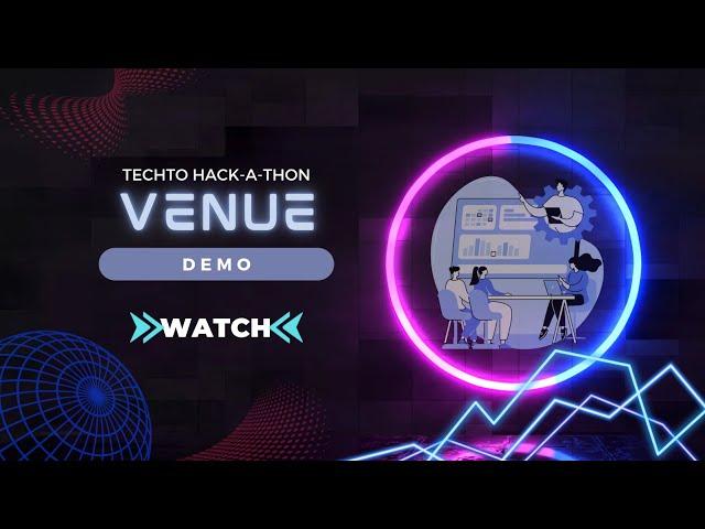 Venue Demo with Marc Duez | TechTO Hackathon