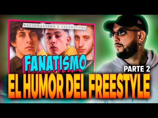 UTILIZAR AL PÚBLICO EN LAS BATALLAS | PIEZAS REACCIONA A EL HUMOR DEL FREESTYLE (2/2)