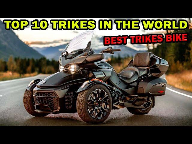 Top 10 Best Trikes In The World 2024 I 3-Wheel Motorcycle