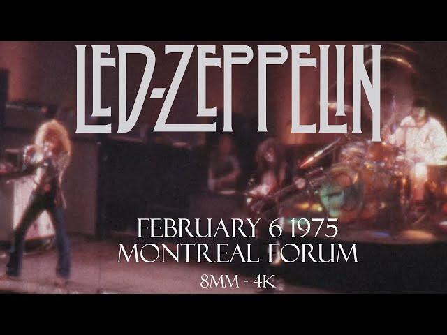 Led Zeppelin Live Montreal Forum February 6 1975