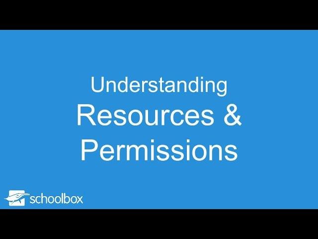 Understanding Resources & Permissions - LMS Tools