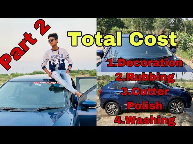 Baleno Cutter Polish | Baleno Rubbing Cutter Polish Washing | Car Decoration Video