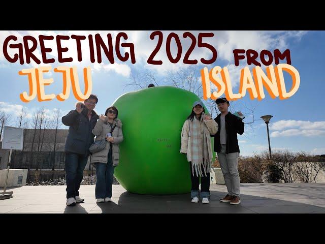 greeting 2025 from JEJU ISLAND | jeju island korea trip vlog