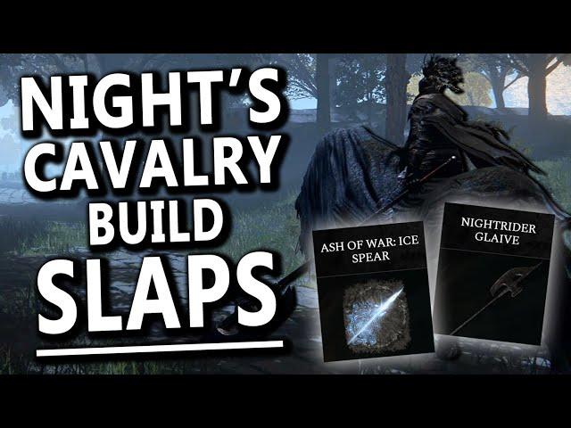 The Nightrider Glaive SLAPS - Nights Cavalry Build in Elden Ring